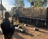 PRF apreende quase meia tonelada de cocaína em caminhão carregado com abacaxi