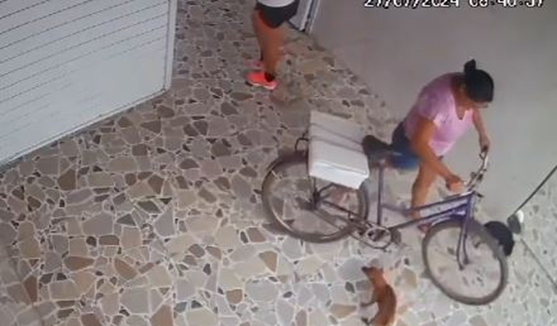 [Vídeo] Câmeras de segurança mostram Adeilze Félix trabalhando horas antes de ser morta