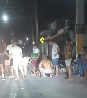 Colisão entre motos deixa dois homens feridos em São Miguel dos Milagres