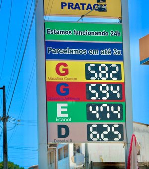 Preço do litro da gasolina tem leve queda em Maragogi