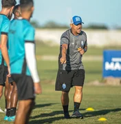 Com técnico interino, CSA finaliza preparação para clássico na Copa Alagoas