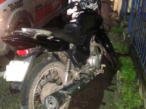 Adolescentes são apreendidos com motocicleta roubada em Messias