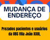 Em Palmeira, UBS da Vila João XXIII vai passar a funcionar, temporariamente, junto à UBS Denilma Bulhões