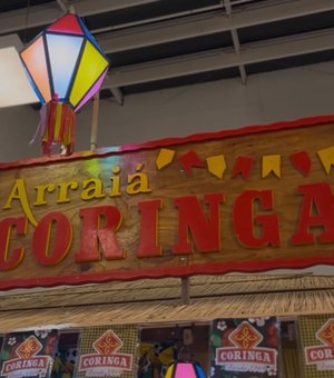 Arraiá Coringa reúne sabores e tradição junina em shopping de Arapiraca
