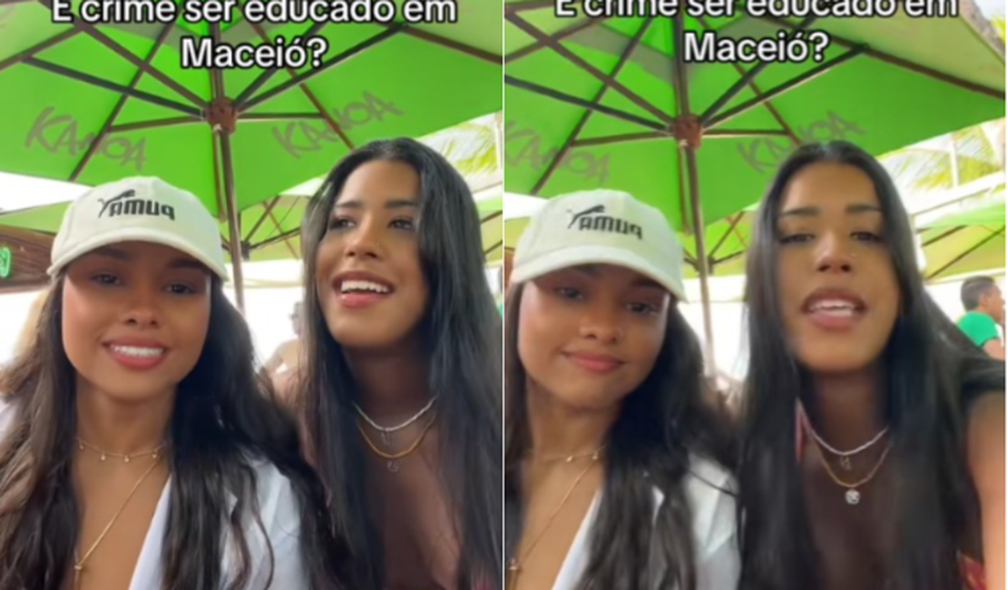 'Proibido cumprimentar?': turistas reclamam da recepção em Maceió; vídeo viraliza