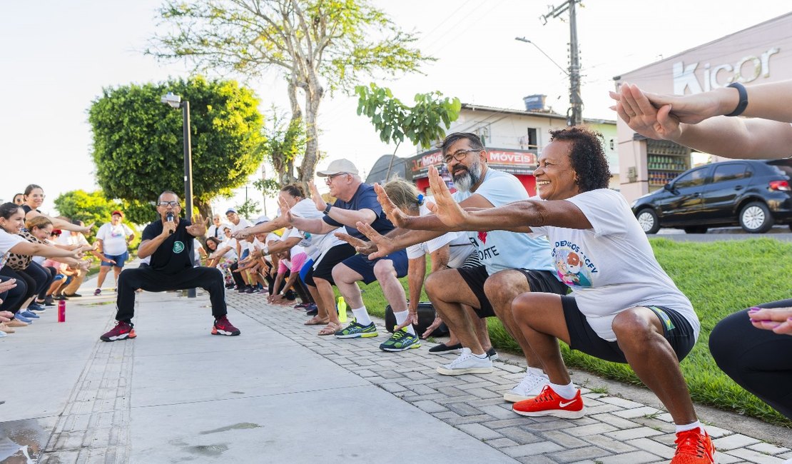 Ciclovia do Trabalhador vira espaço para cuidar da saúde física e mental