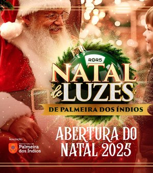 Parada Natalina dará início ao Natal de Luzes de Palmeira dos Índios nesta sexta (5)