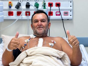 Paciente de Arapiraca se recupera bem após cirurgia cardíaca de alta complexidade