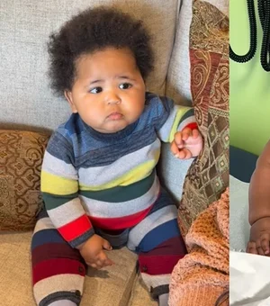 Bebê de 11 kg chama atenção pelo tamanho e vira sensação nas redes