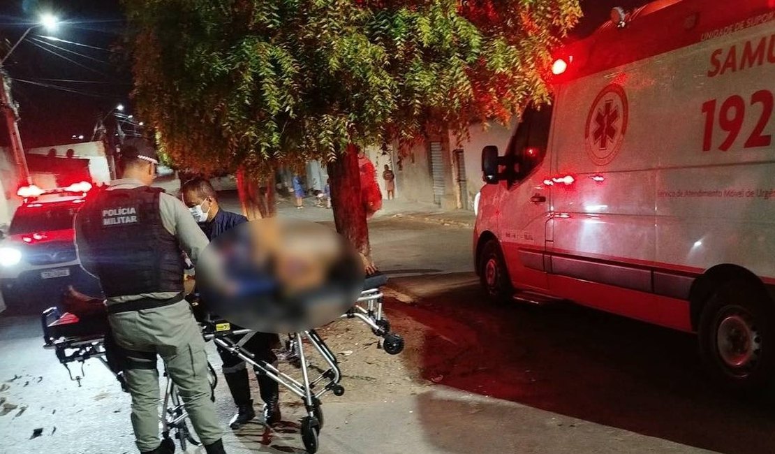 Mulher é esfaqueada e agredida com madeira em Piranhas; marido é suspeito