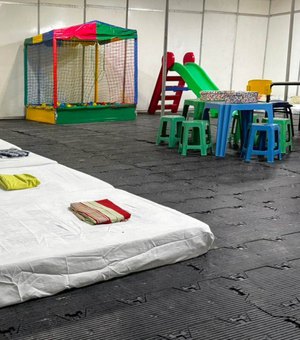 Prefeitura oferece espaço para filhos de catadores e ambulantes no São João Massayó