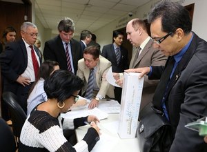 TJ entrega microfones para gravação de depoimentos em audiências