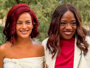 Bella Campos se encontra com Viola Davis em Paris
