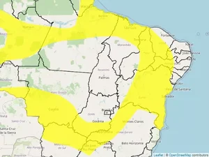Inmet emite novo alerta de chuvas intensas em 7 municípios do Sertão de Alagoas