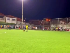 Homicídio é flagrado por transmissão de futebol amador no CE