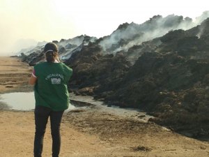 IMA monitora impactos de incêndio em São Miguel dos Campos