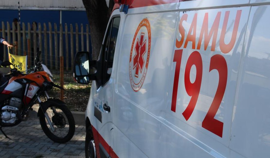 Acidente entre carreta e moto deixa dois feridos na BR-101, em Teotônio Vilela