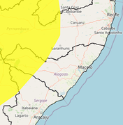 Inmet emite alerta de baixa umidade para 16 municípios de Alagoas nesta segunda (13)