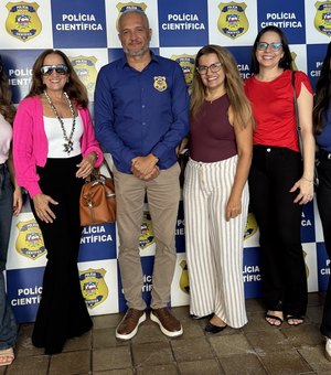 Direção da Polícia Científica faz visita técnica ao Instituto de Criminalística do Agreste