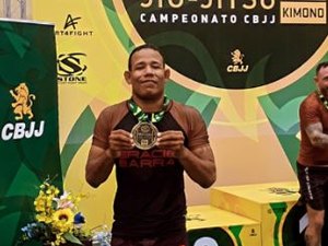 Alexandre Negão fica em 3º lugar no Brasileiro de Jiu-Jitsu sem kimono no RJ