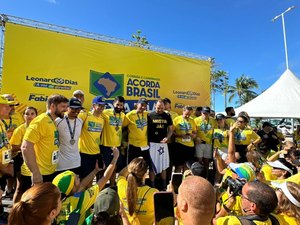 ‘Corrida e Caminhada Acorda Brasil’ movimenta orla marítima de Maceió