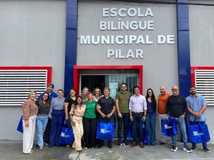 Pilar se consolida como referência nacional em educação e inspira Maceió a implantar modelo de escola bilíngue