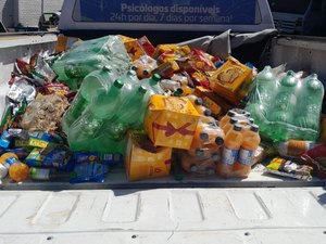 Vigilância Sanitária apreende 500kg de alimentos impróprios em feira livre de Maceió