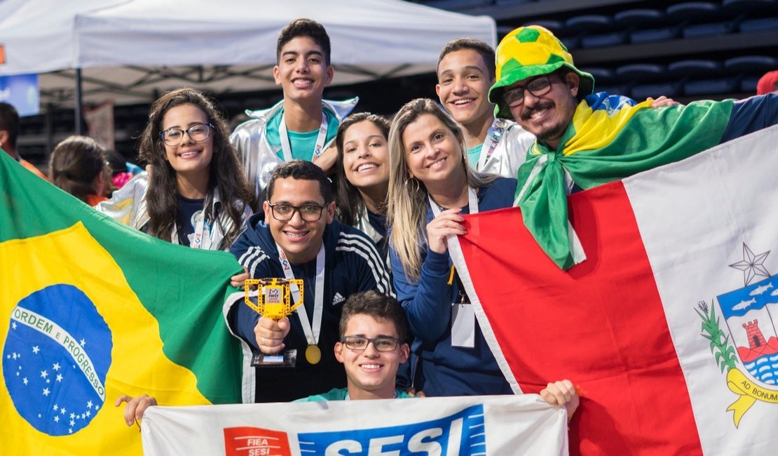 Alagoanos conquistam o 1º lugar em torneio internacional de robótica no Uruguai