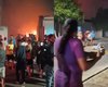 Terror e correria: imagens mostram incêndio em depósito de fogos em Arapiraca