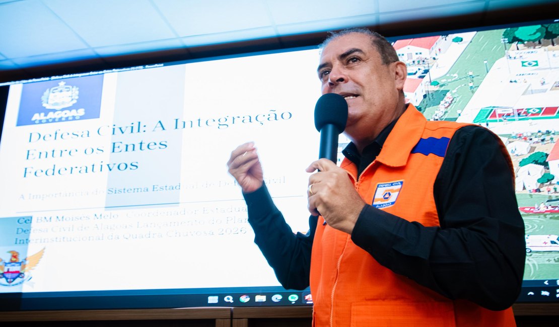 Defesa Civil apresenta plano para período de chuvas em AL; novidade é uso de drones
