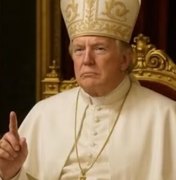 Casa Branca posta Trump como papa e seguidores apontam ofensa à religião