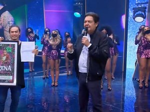 Música de Whindersson Nunes e João Gomes ganha disco de ouro no Faustão