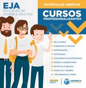 Prefeitura abre matrículas para EJA em módulos voltados para mercado de trabalho em Arapiraca