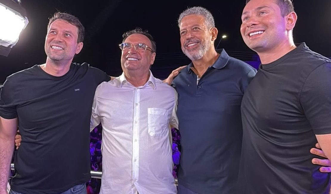 Arthur Lira é o grande vitorioso em Arapiraca e consolida parceria com Luciano, Daniel e Lucas Barbosa