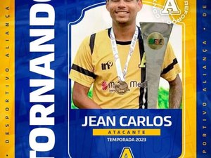 Desportivo Aliança anuncia o retorno de Jean Carlos