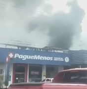 Incêndio em terreno baldio mobiliza moradores no Tabuleiro do Martins