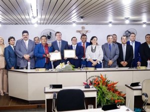 Deputado Federal Marx Beltrão recebe título de Cidadão Honorário da Câmara Municipal de Palmeira dos Índios