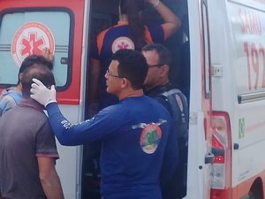 Acidente envolvendo motos deixa três feridos em Arapiraca