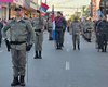 Cerca de 90 militares do 3º BPM participam de desfile cívico-militar pelos 102 anos de Arapiraca