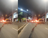 Protesto por falta d'água congestiona o trânsito na Avenida Comendador Gustavo Paiva
