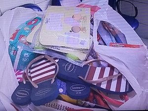Jovem é detida por tentar furtar vários produtos em shopping