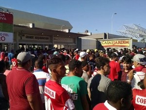 Diretoria do CRB divulga valor dos ingressos para jogo contra o Botafogo