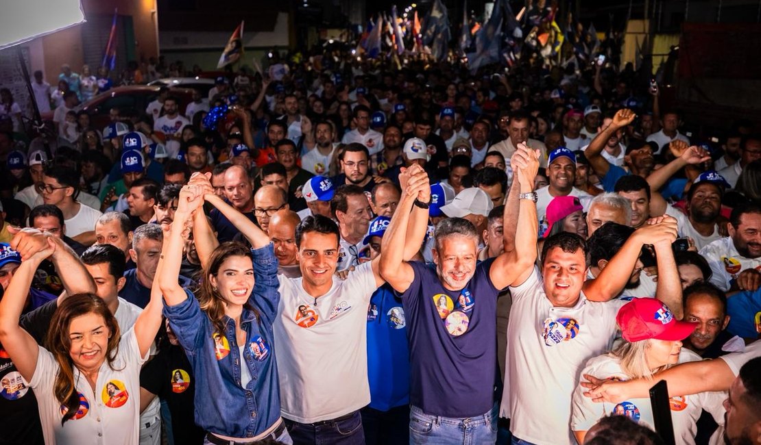 JHC agradece apoio de Arthur Lira durante grande caminhada em Girau do Ponciano