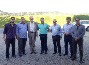 Prefeito George Clemente recebeu o Ministro Aldo Rebelo em São Miguel dos Campos