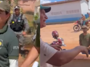 Discussão entre servidores da Funai e moradores gera tensão em Palmeira dos Índios