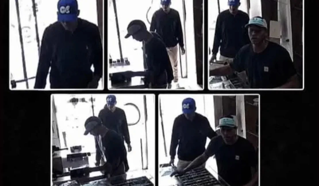 Dupla finge ser cliente e assalta joalheria durante a tarde em Teotônio Vilela