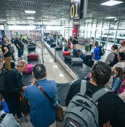 Aeroporto Zumbi dos Palmares registrou mais de 1 milhão e 300 mil passageiros em 2025