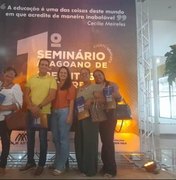 Equipe pedagógica de Porto de Pedras participa do 1º Seminário Alagoano da Educação