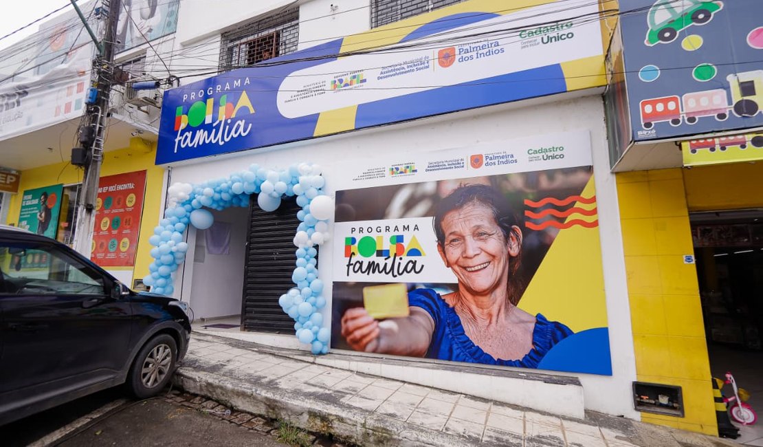 Palmeira dos Índios inaugura nova sede do Programa Bolsa Família no centro da cidade