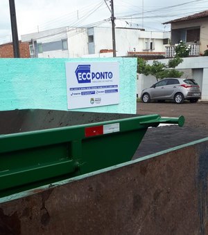 Novo Ecoponto deve reduzir pontos de lixo no Tabuleiro